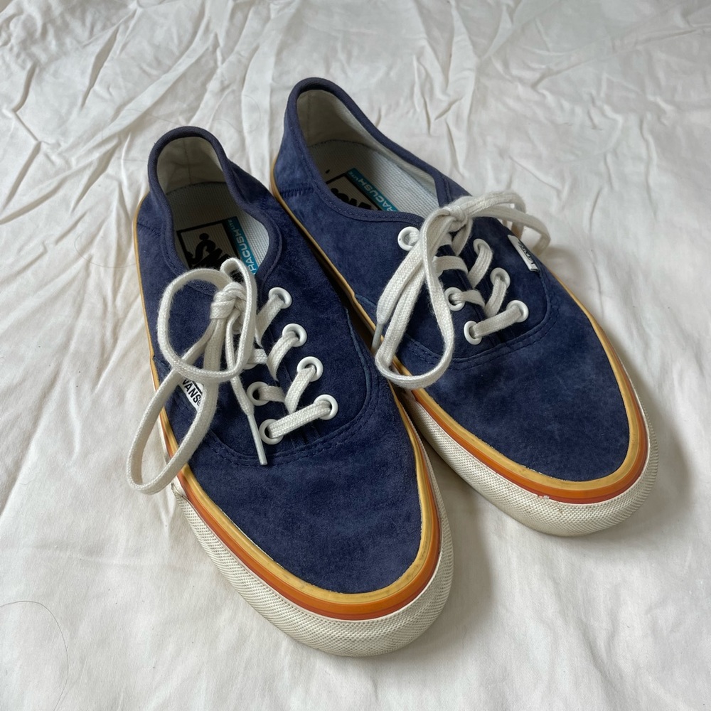 Vans Blue Suede Surf Rainbow